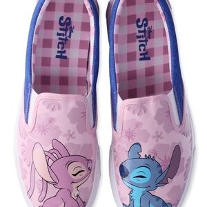 Women's Disney Stitch Low Top Slip-on Sneaker